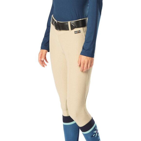 Kerrits Microcord™ Knee Patch Tights Size Large - Picture 1 of 10